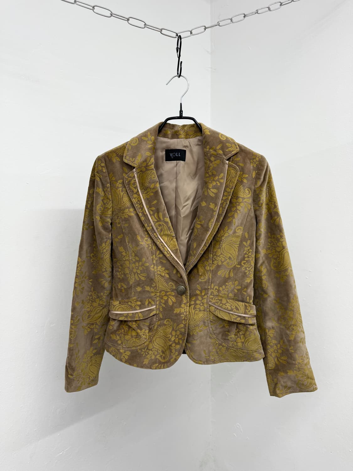 오리엔탈 벨벳 버튼 자켓 상품이미지6