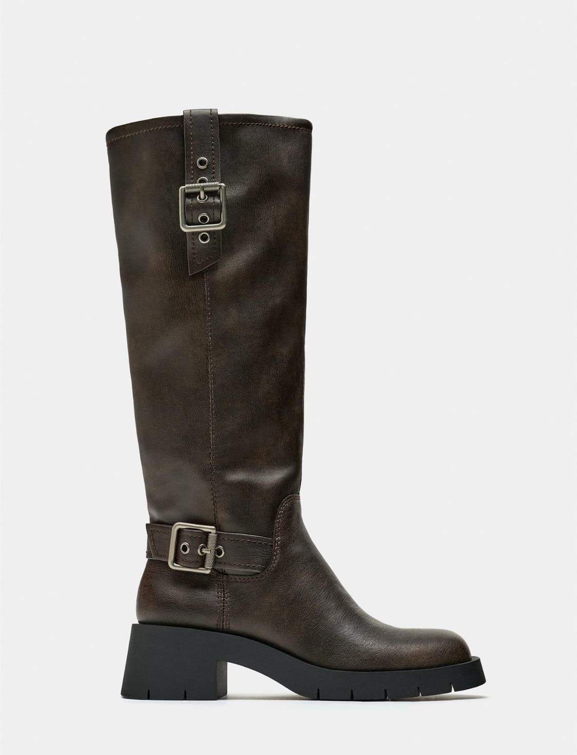 자라 버클 플랫 부츠 상품이미지1