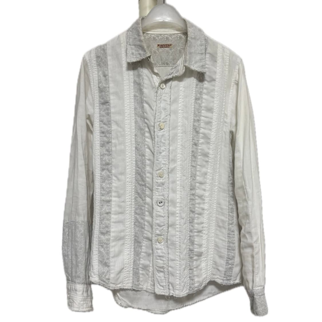 KAPITAL 캐피탈 패치워크 셔츠 상품이미지1