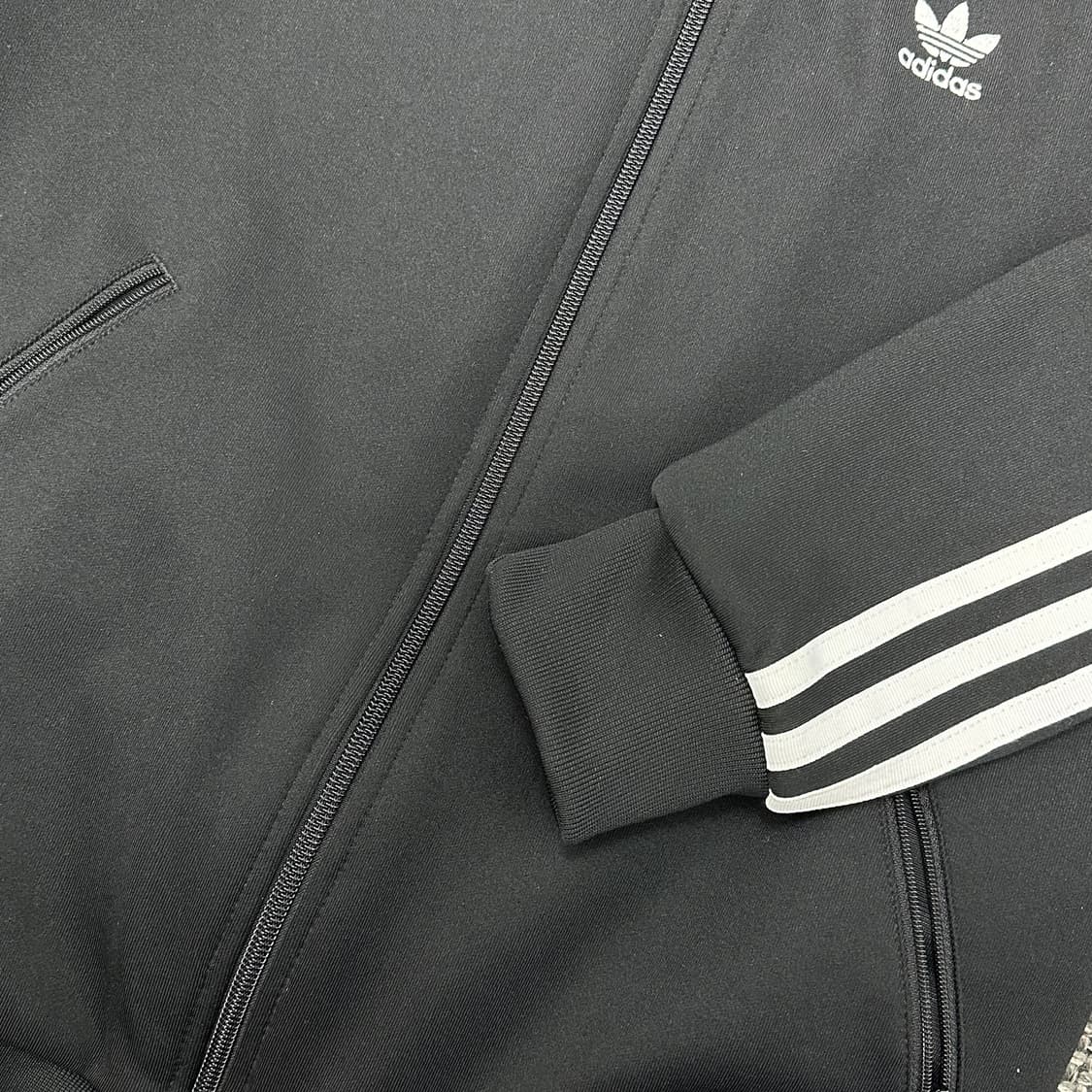 아디다스 신형 빈티지 슈퍼스타 블랙 져지 S 상품이미지6