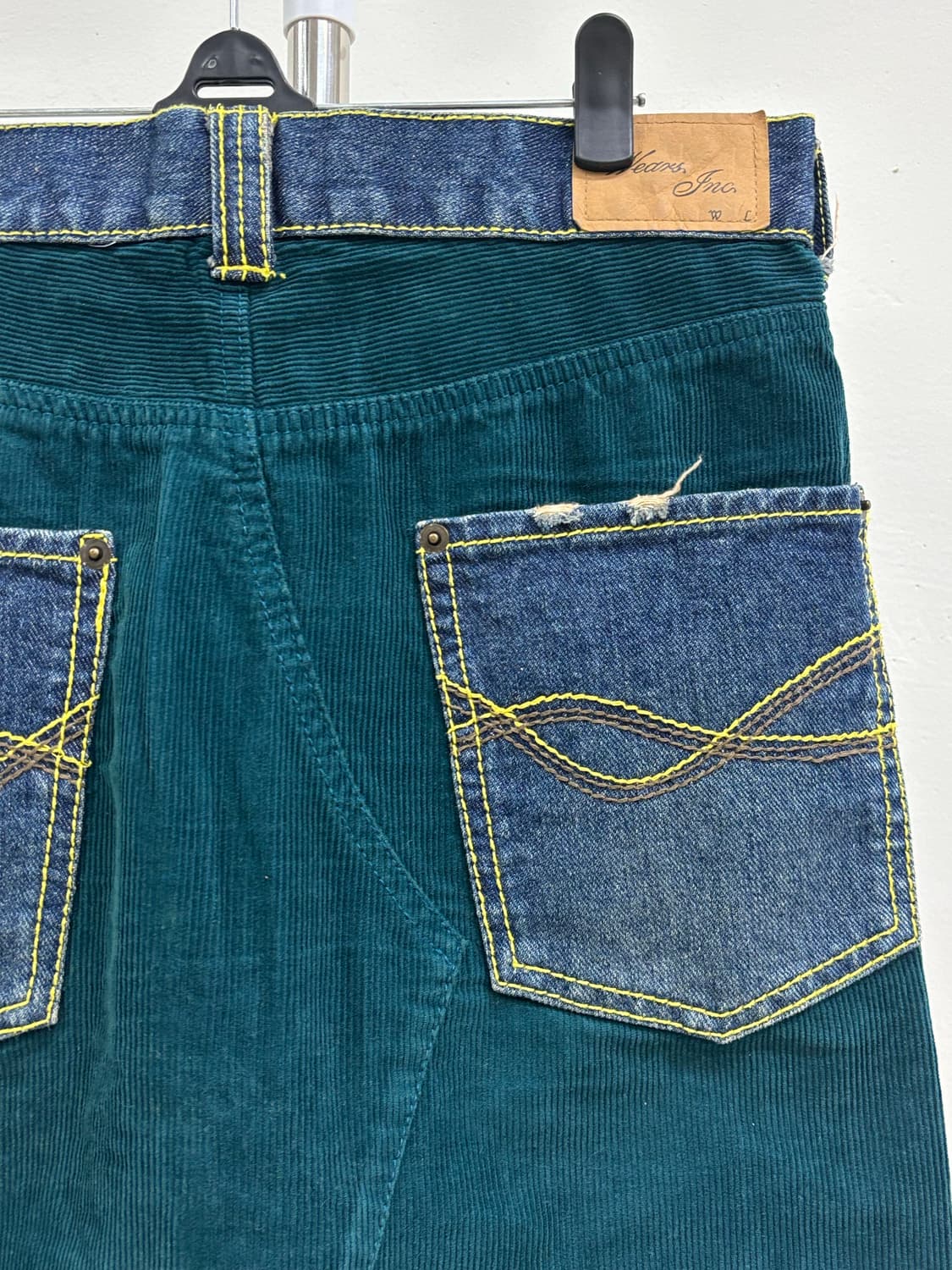 빈티지 데님 미디 스커트 상품이미지7