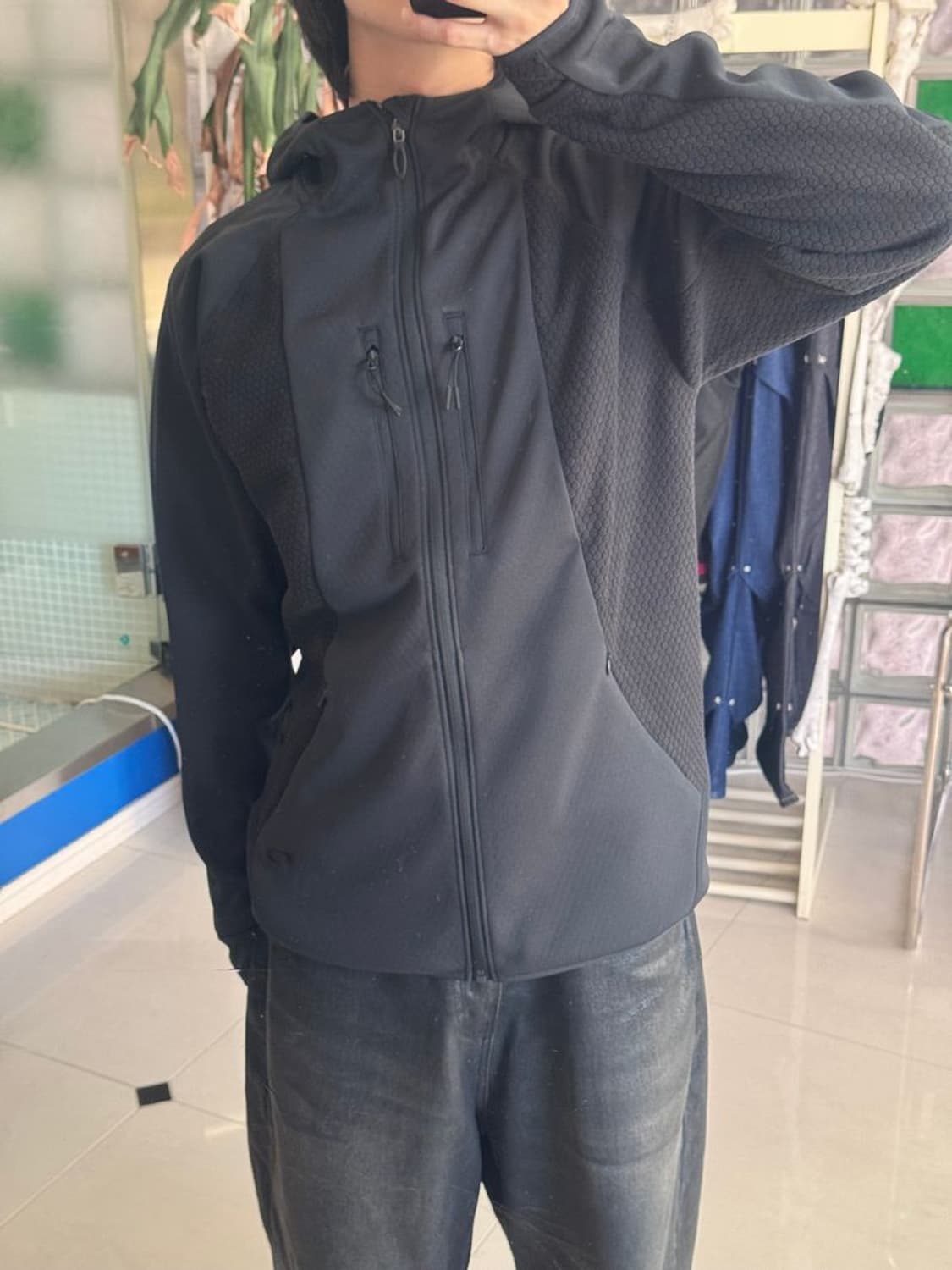 FLEECE HOODIE 드리프트 테크 플리스 후디 FOA406122 상품이미지4