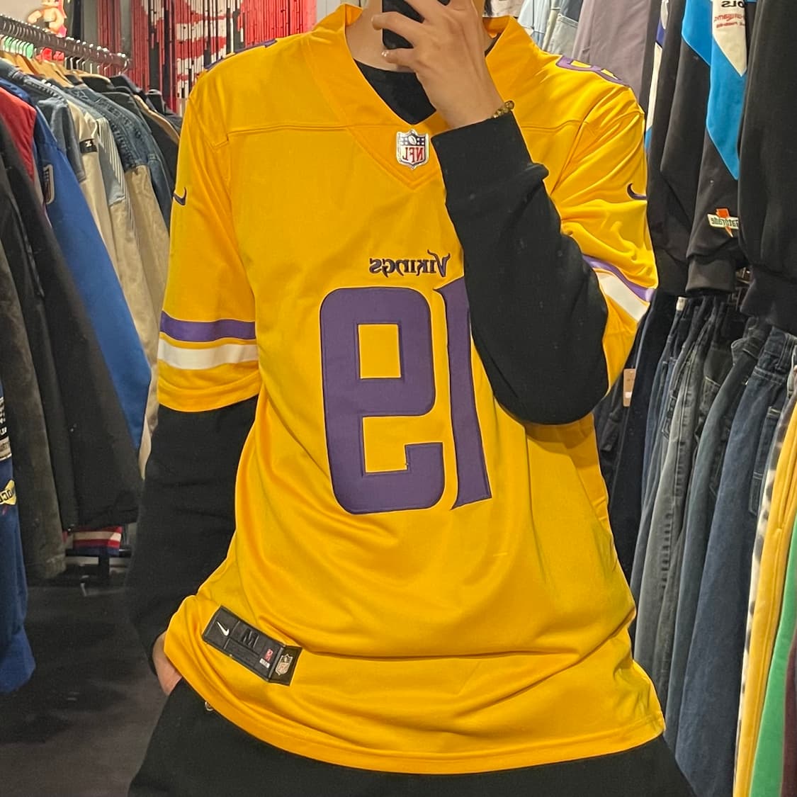 [IM] nike X NFL 미네소타No.19 바이킹스 반팔져지 상품이미지1