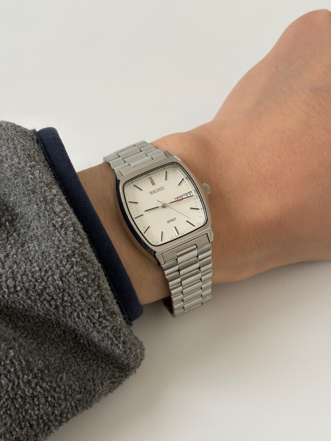 1990s Spirit Silver Square Quartz 상품이미지9