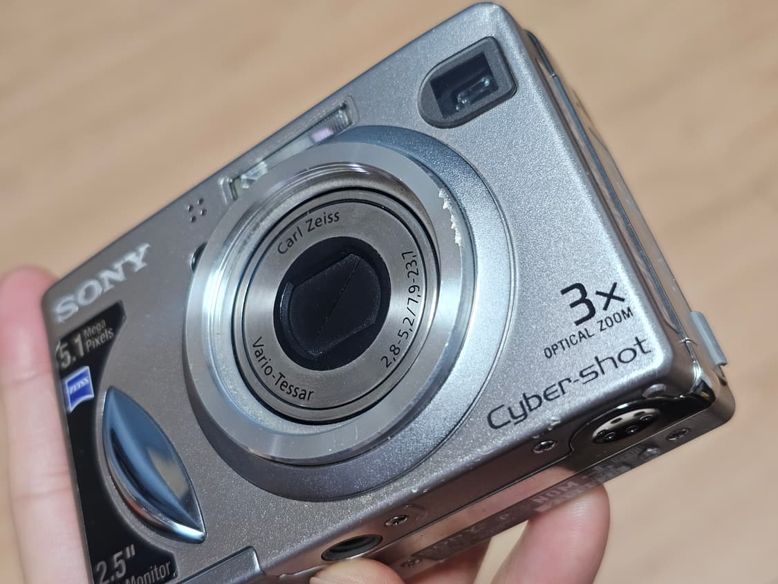 소니 사이버샷 dsc-w5 디지털카메라 상품이미지3