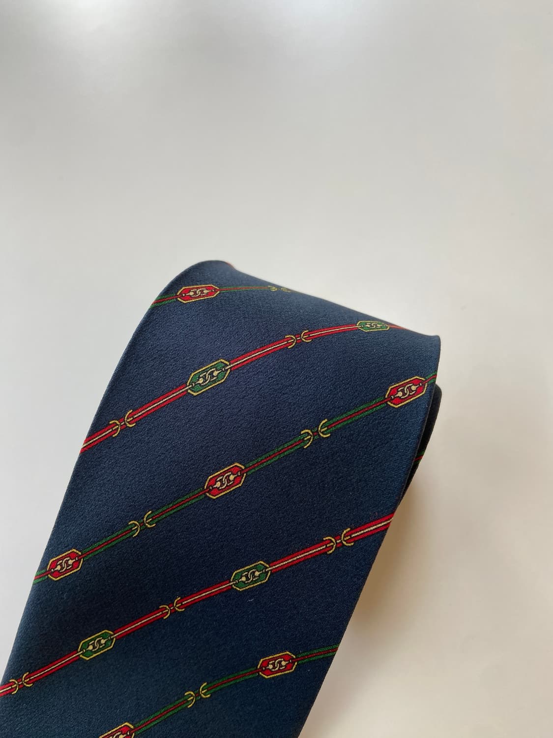 셀린느(celine) 심플로고 명품 정품 넥타이 상품이미지6