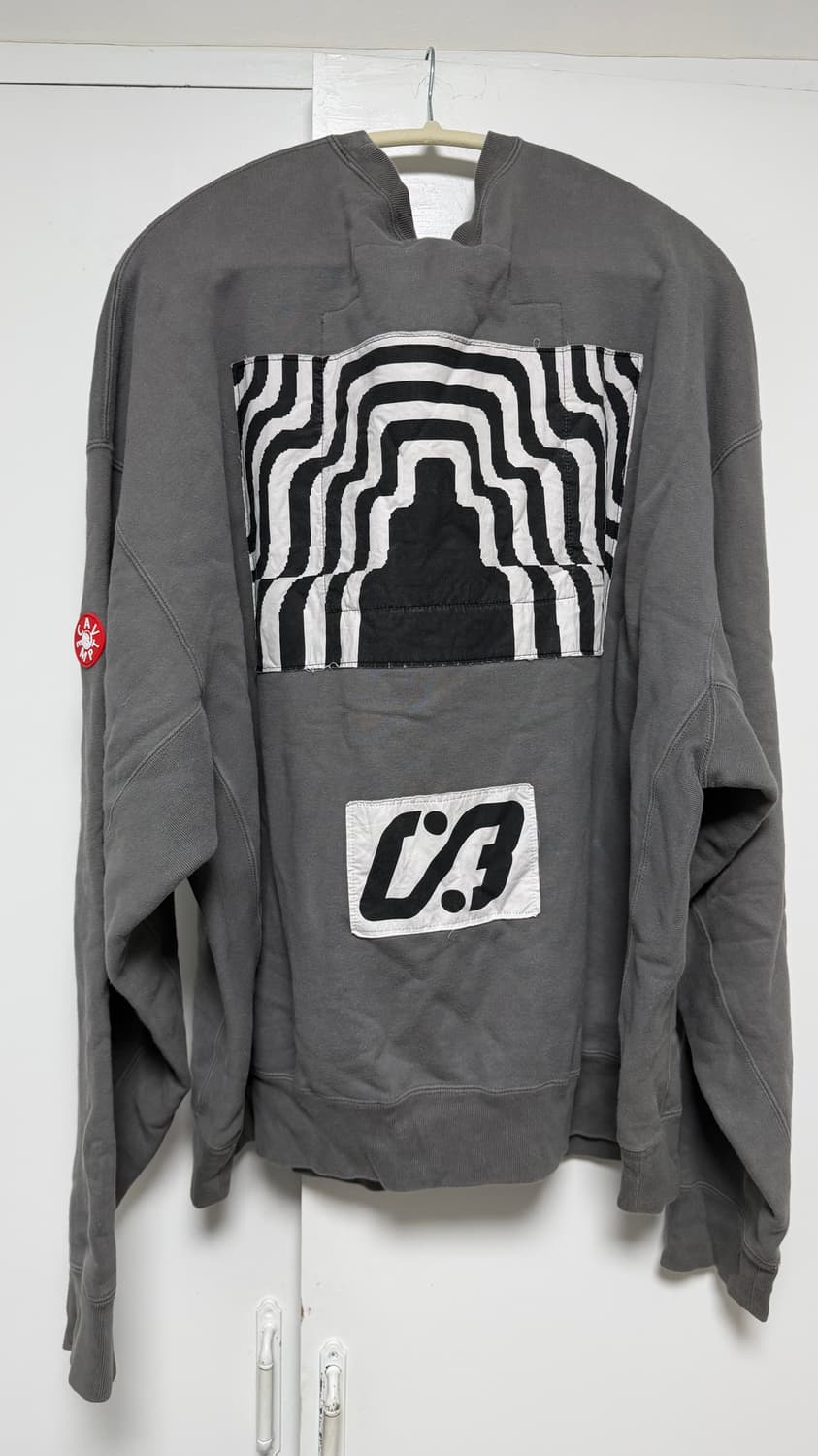 [XL]카브엠트 워시드 애프터 이펙트 크루넥 상품이미지3