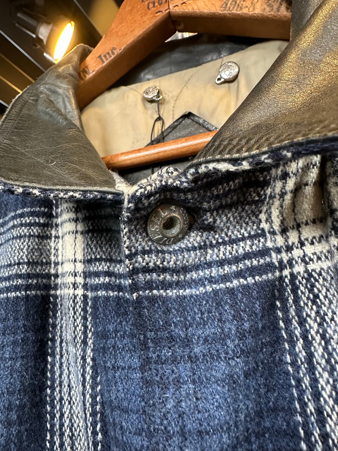 90-00s 디젤 울 크롭 붐버 자켓 made in italy 상품이미지5