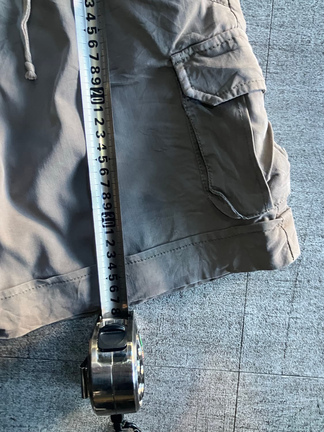 일본빈티지 핀터깔y2k 오리엔탈펑크 카고반바지 상품이미지3