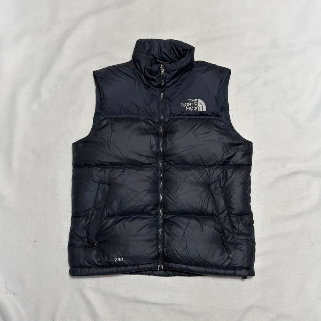 90 노스페이스 700 눕시 블랙 패딩 베스트 상품이미지2