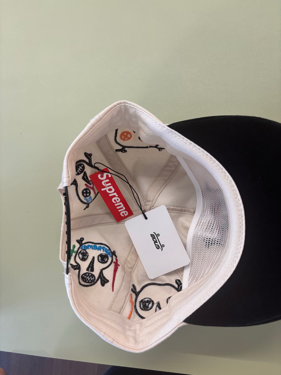 Supreme x clapton patterson skull cap 상품이미지4