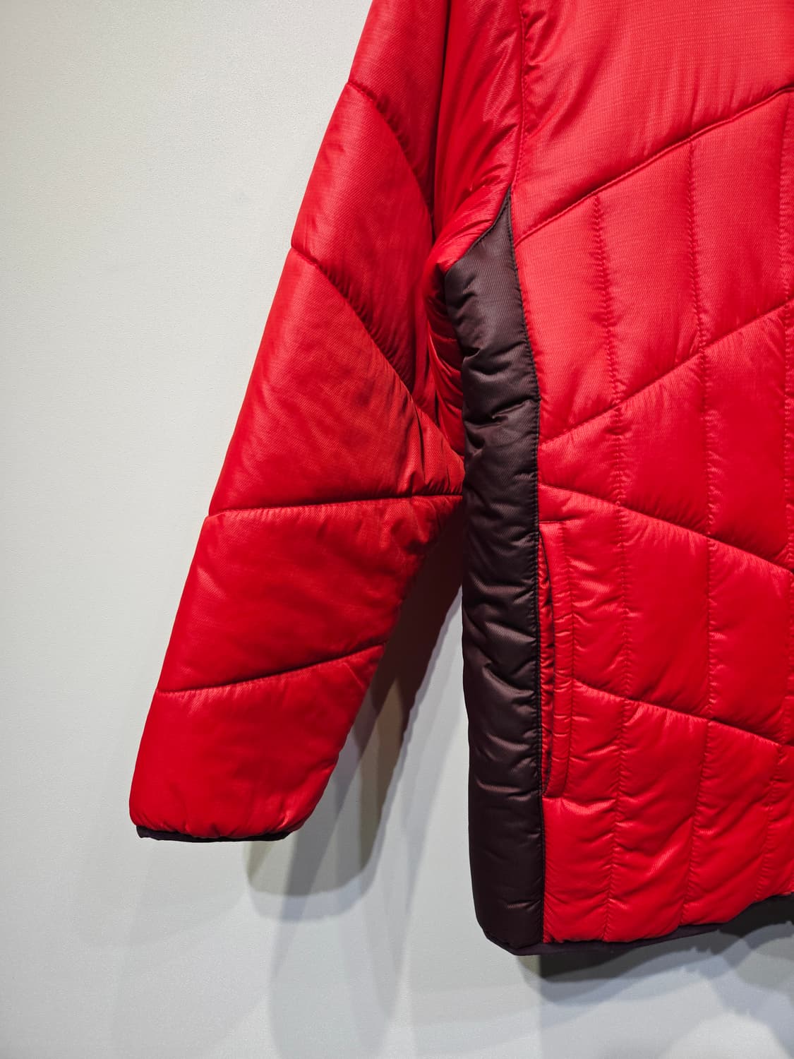 나이키 스우시 후드 패딩 자켓 레드 상품이미지4