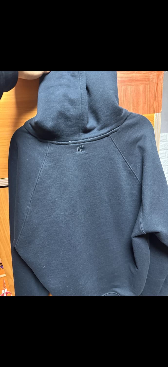 아미 블랙 후드집업 m 상품이미지4