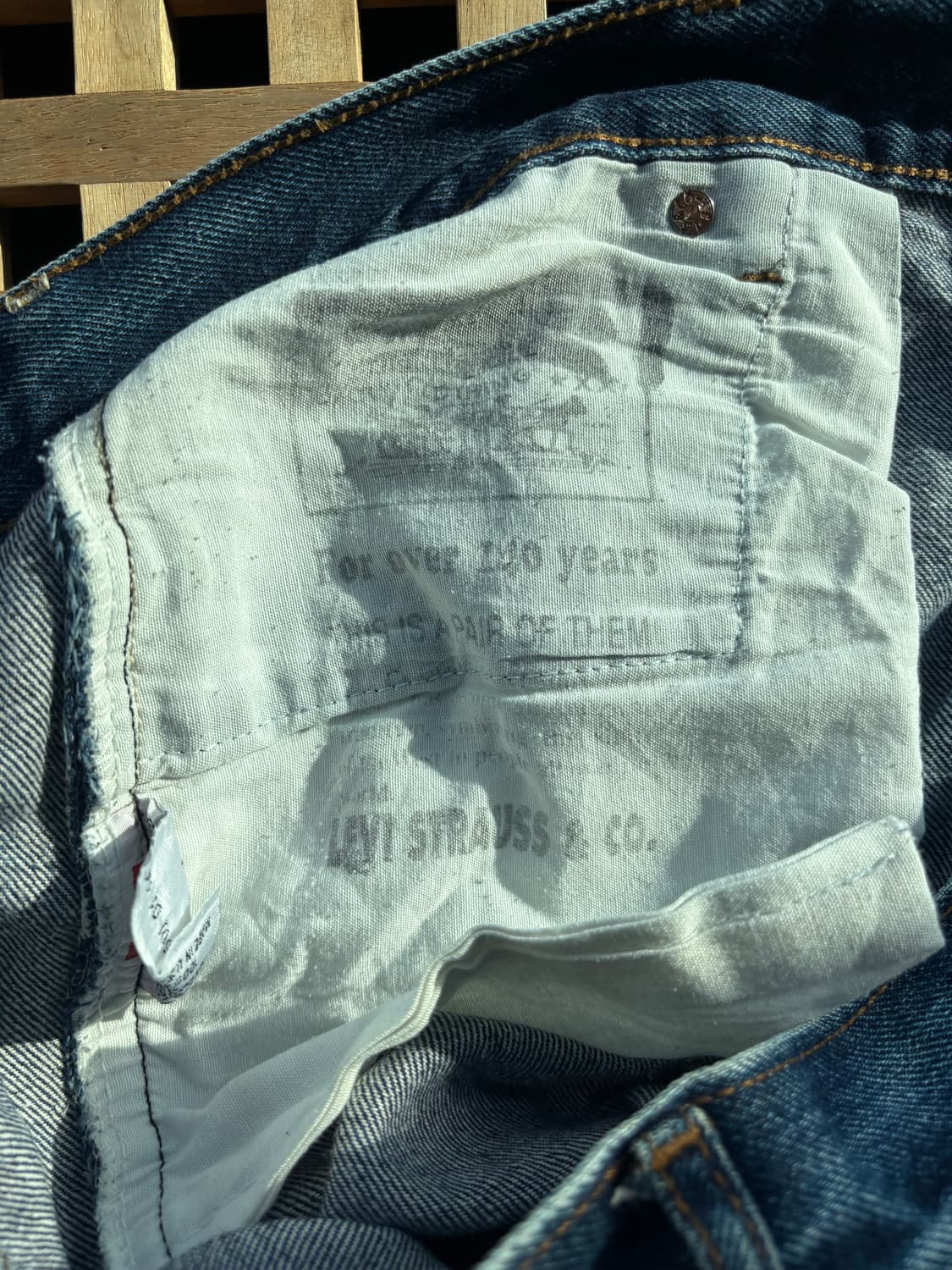 리바이스 501 36X34 made in USA 상품이미지5