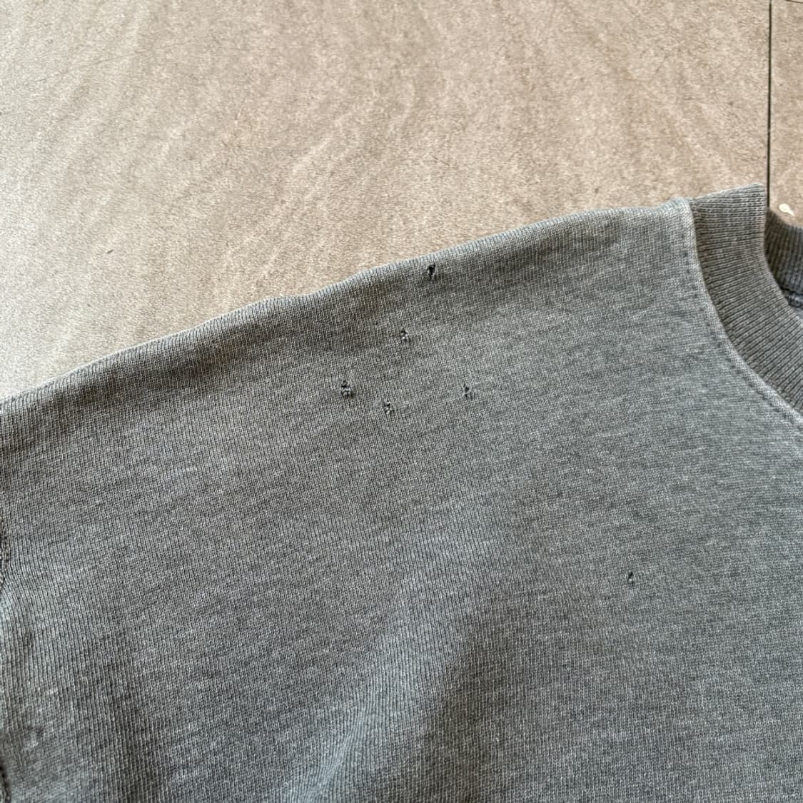 90s Russell 90년대 멕시코 생산 러셀 블랭크 그레이 스웻셔츠 상품이미지6