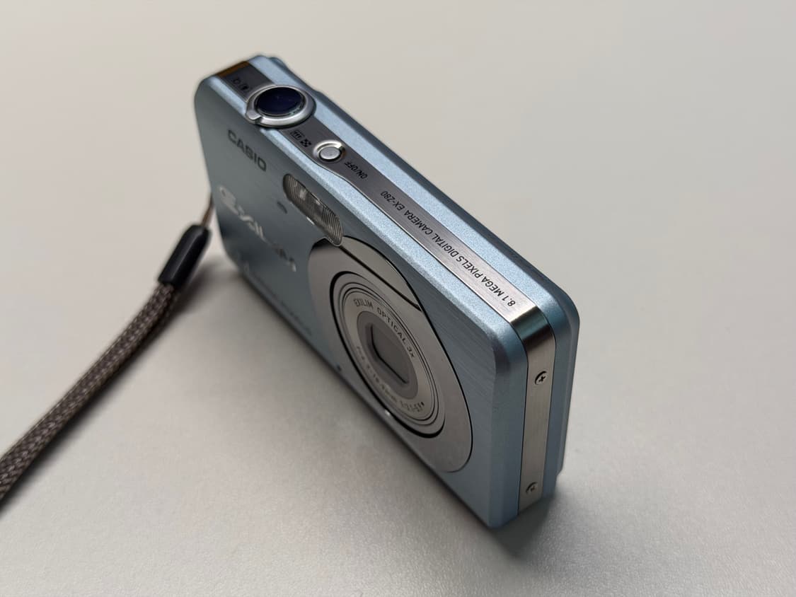 카시오 엑슬림 Z80 블루 상품이미지4