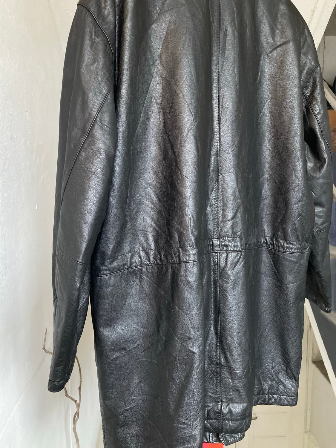 지퍼•단추 2중 잠금 소가죽 하트코트 상품이미지6