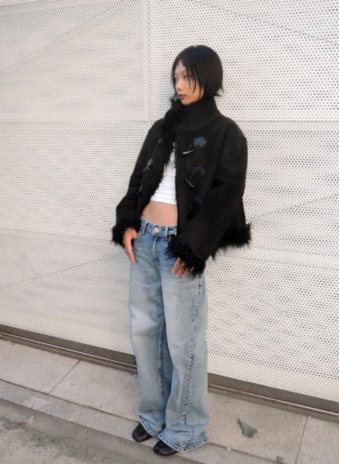 베이닝 3-way hairy shearling mustang jack 상품이미지4