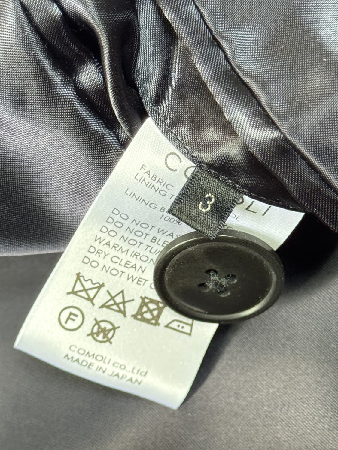 (3) 코모리 울 밀리터리 코트 상품이미지9