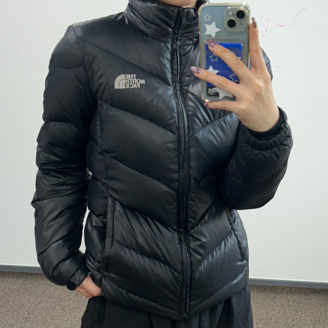 The north face 노스페이스 블랙 구스 패딩 상품이미지1