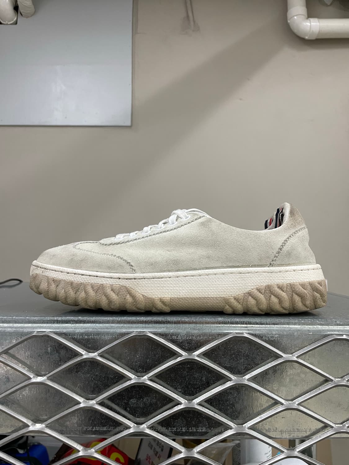 톰브라운 스웨이드 스니커즈 eu40 (gr-4709) 상품이미지1