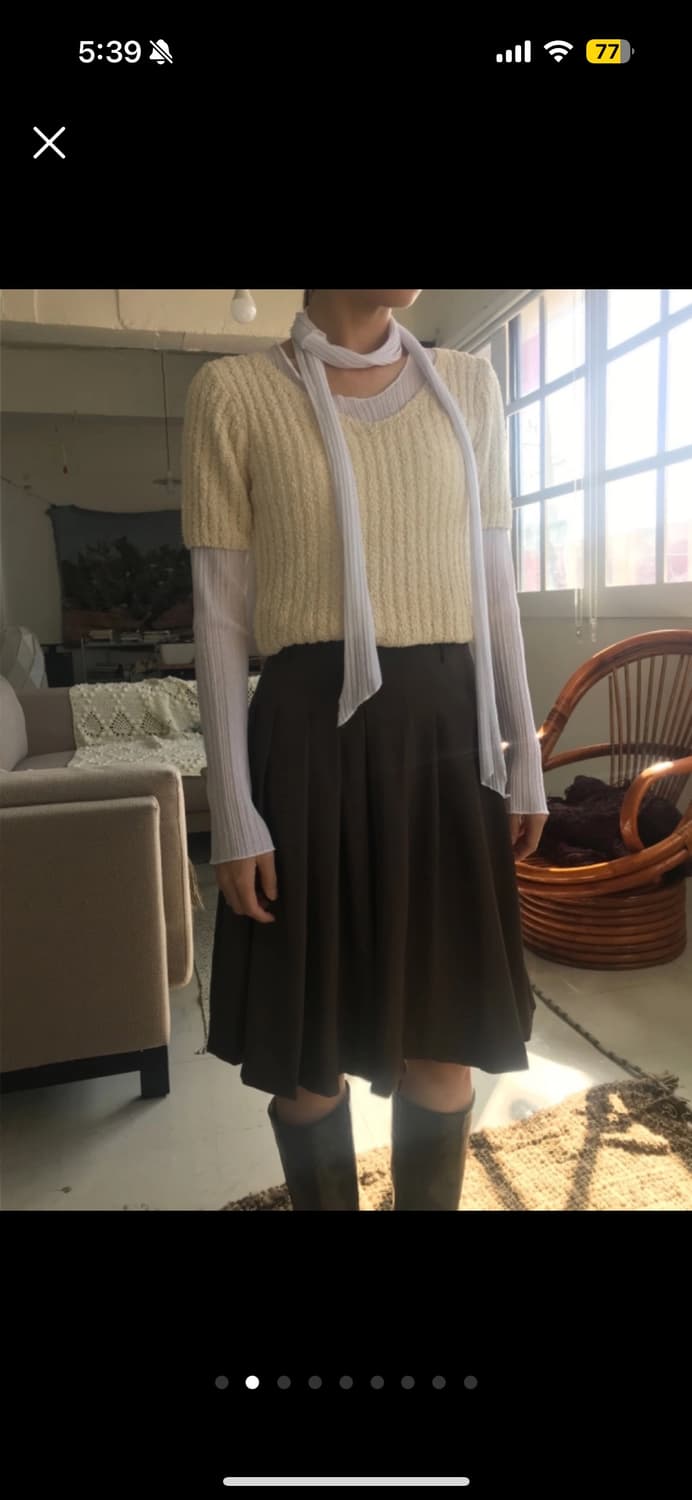 멀로이프로젝트 카야 스카프 티셔츠 상품이미지4