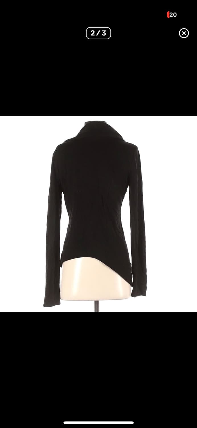 헬무트랭 자켓 비대칭 사선지퍼 바이커 져지자켓s 상품이미지2