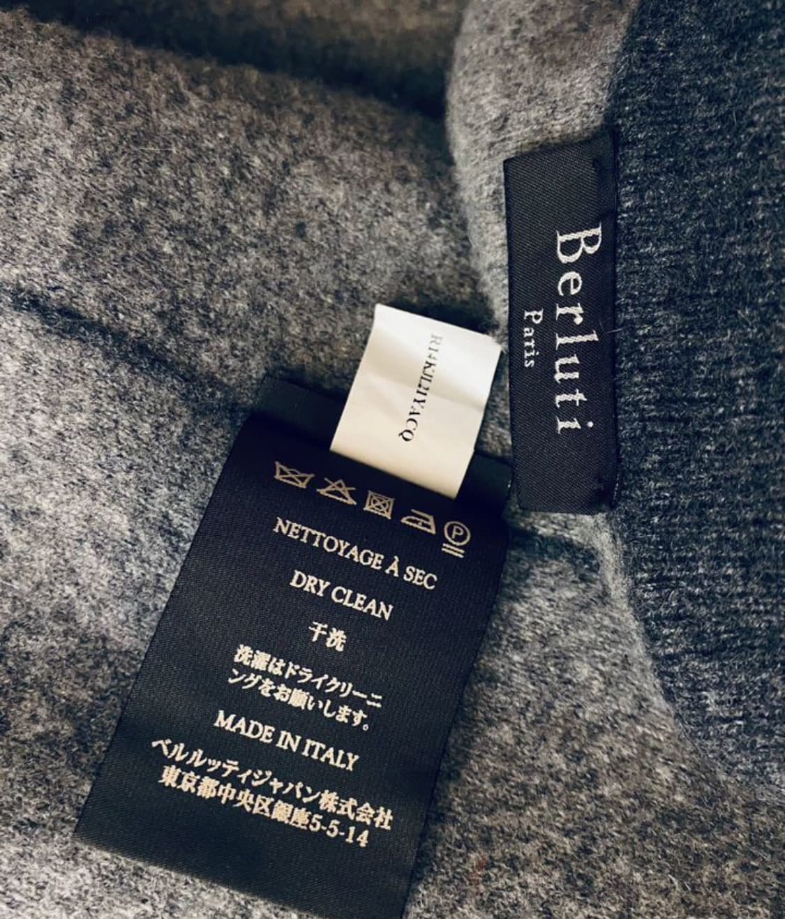 BERLUTI 벨루티 언스트릭처 오버코트(캐시미어/울)해외발송 상품이미지10