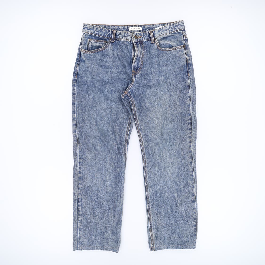 34 탑텐 릴랙스드 데님팬츠 0202H2 상품이미지1