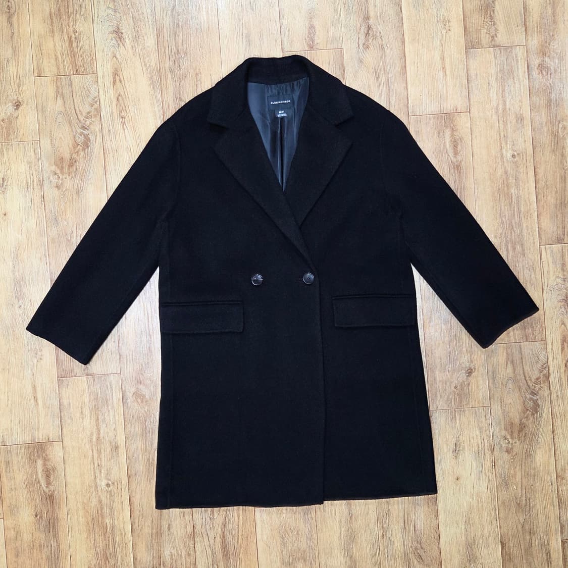 클럽모나코(Club Monaco) 캐시울 하프 더블코트 55-66 상품이미지2