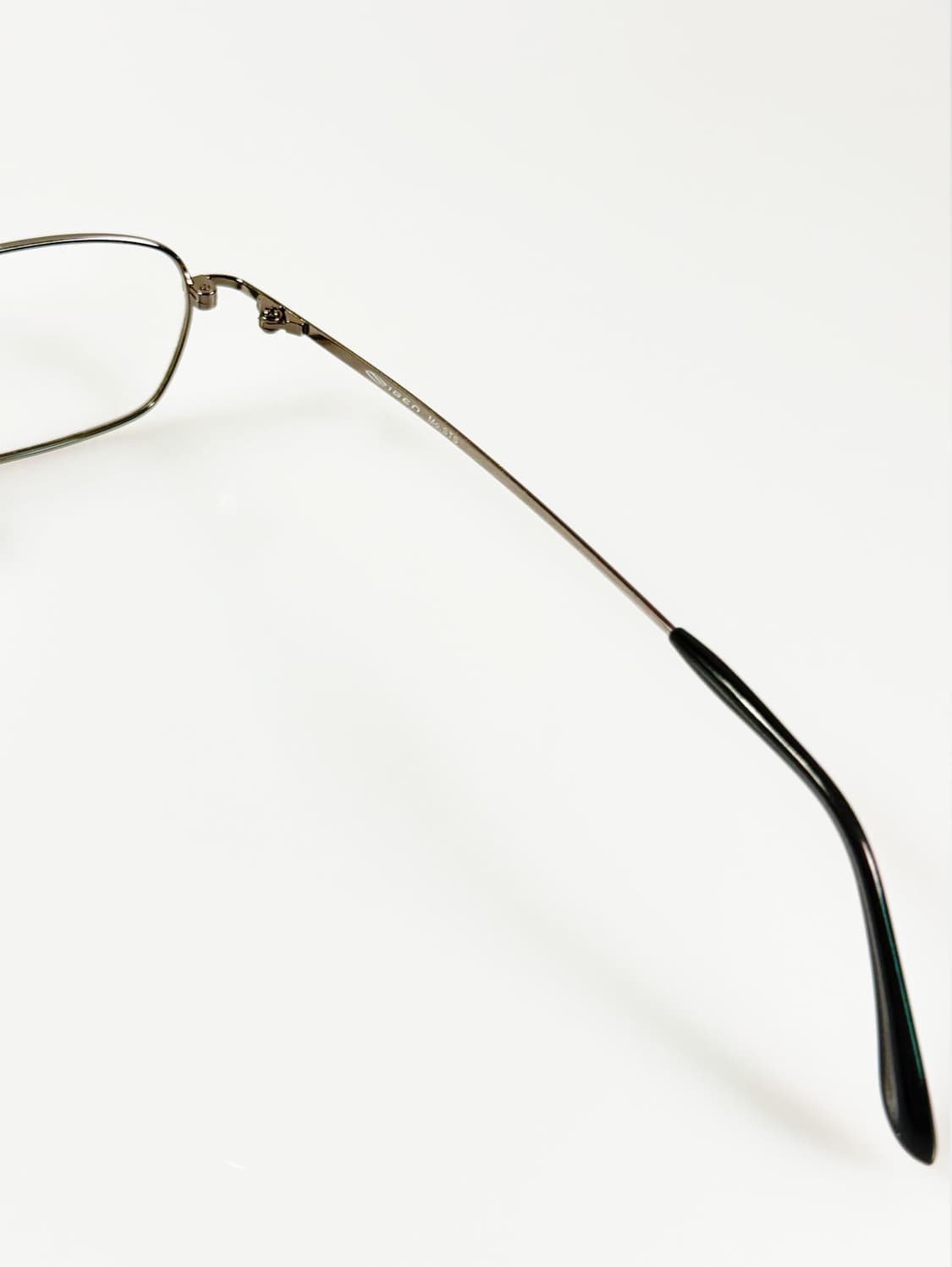 IGEN 다크실버 슬림 스퀘어 메탈 프레임 빈티지 안경 상품이미지6