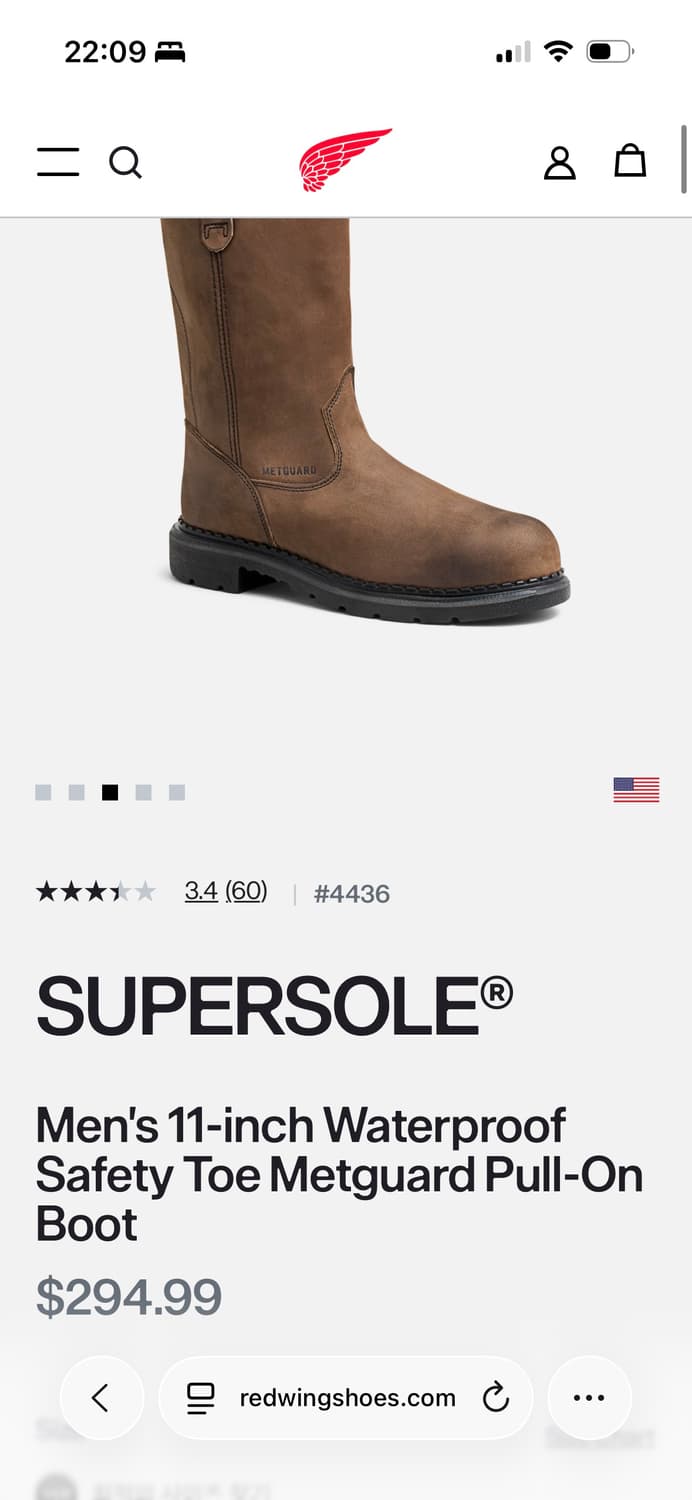 [270] 레드윙 페코스 4436 스틸토 워터프루프 부츠 상품이미지10
