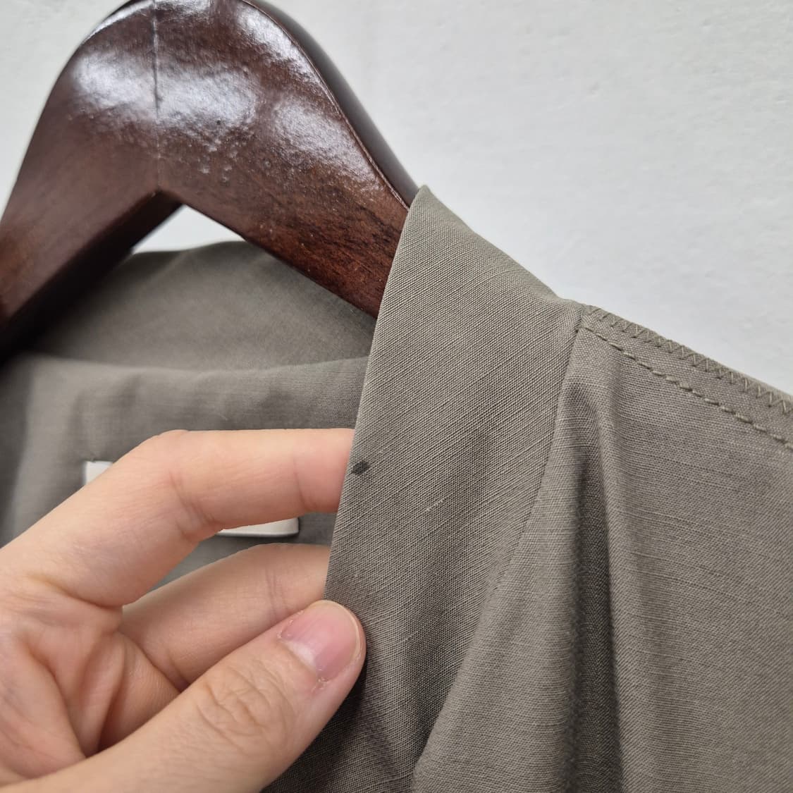 한섬 시스템 하프소매 루즈핏 코트 66~66 상품이미지6