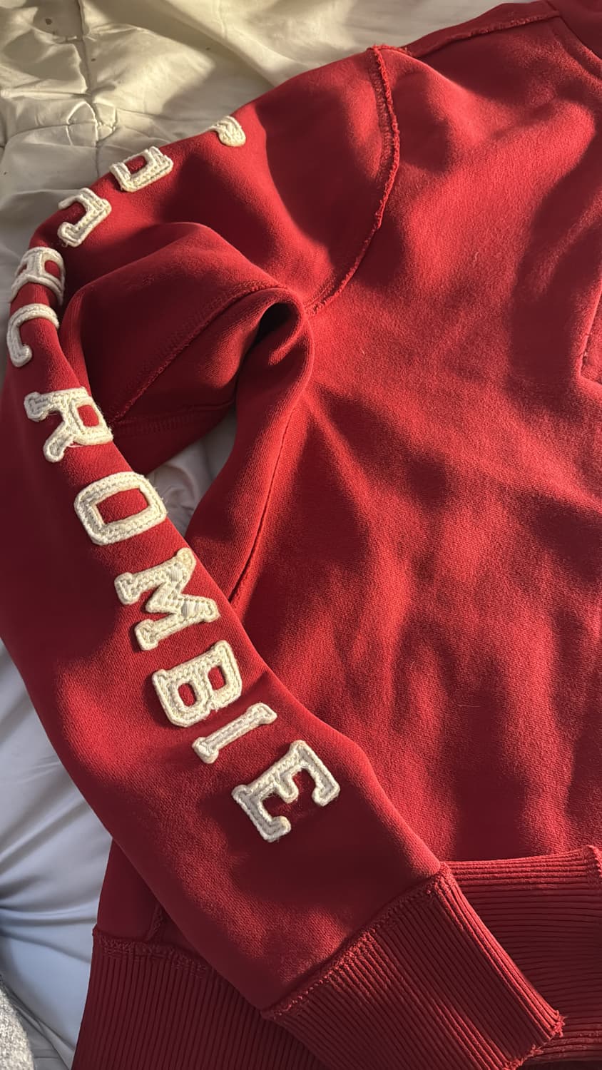 에베크롬비 데미지 디테일 후드직업 상품이미지8