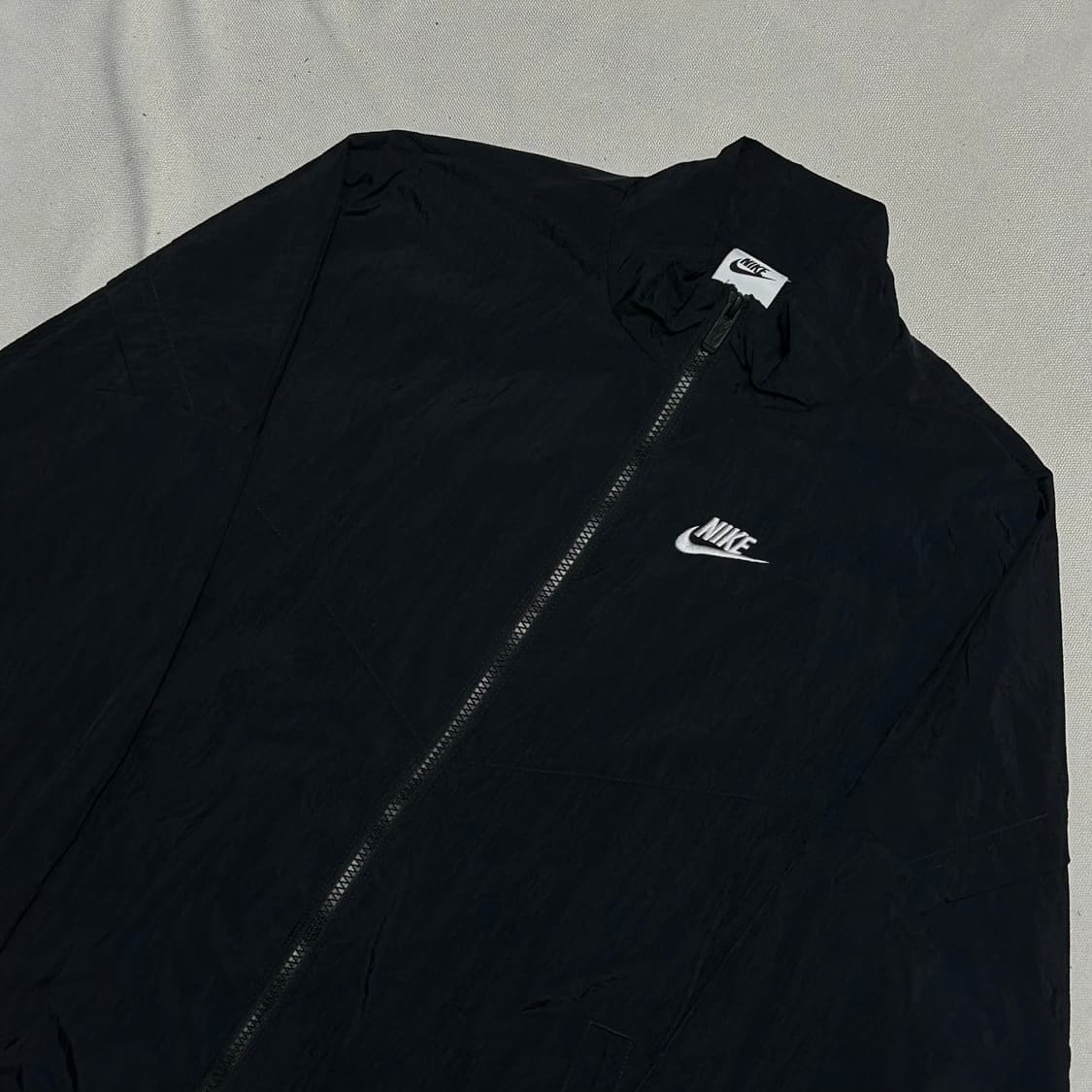 XS 나이키 블랙 우븐 바람막이 상품이미지1