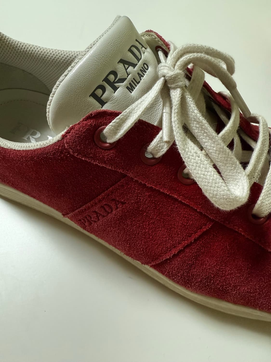 "Prada" suede Shoes 상품이미지1