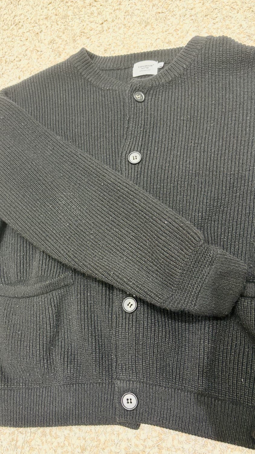 (택포) 에스피오나지 블랙 가디건 L 상품이미지4