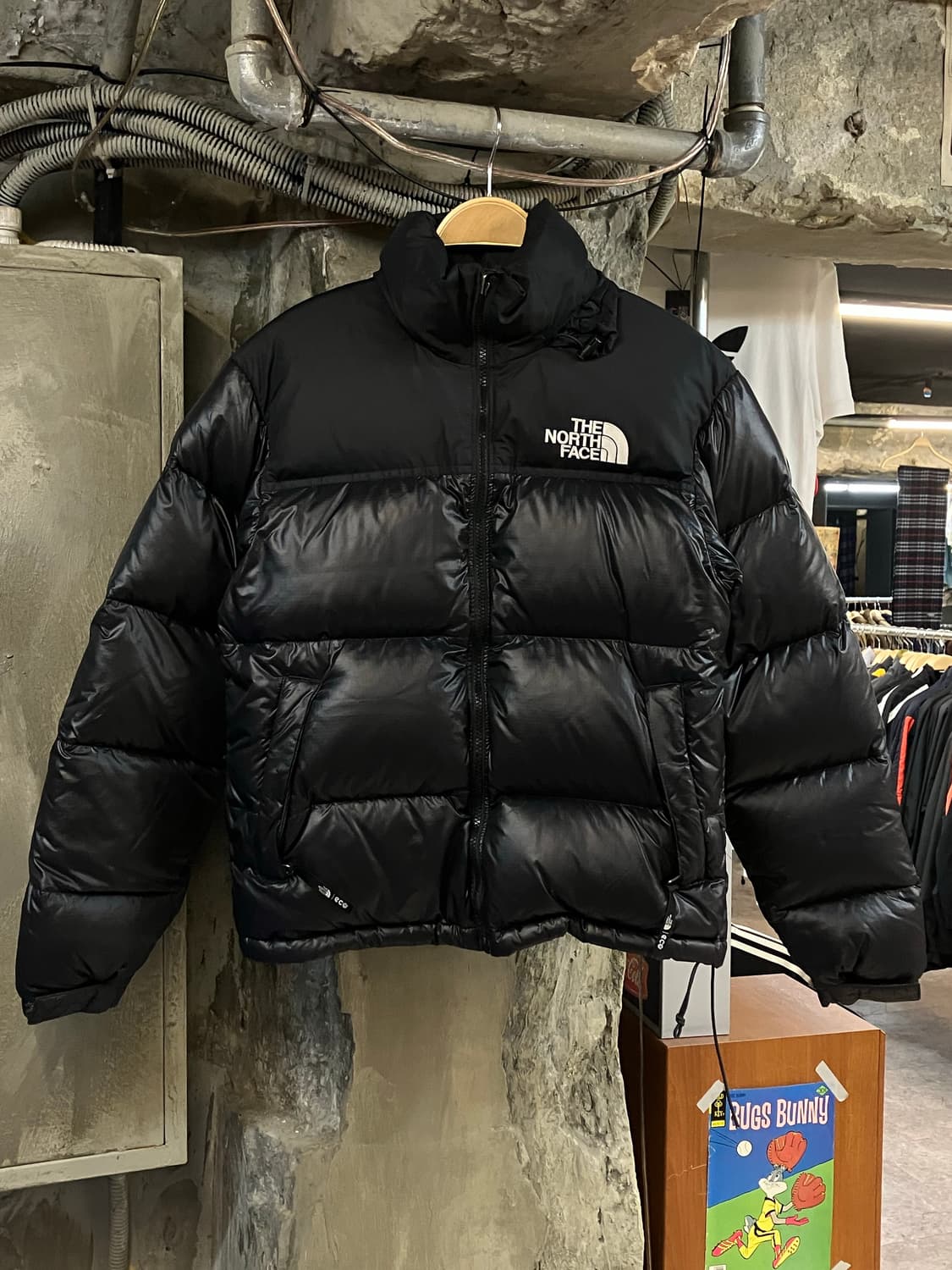노스페이스 패딩 블랙 S  #csz1806 상품이미지1