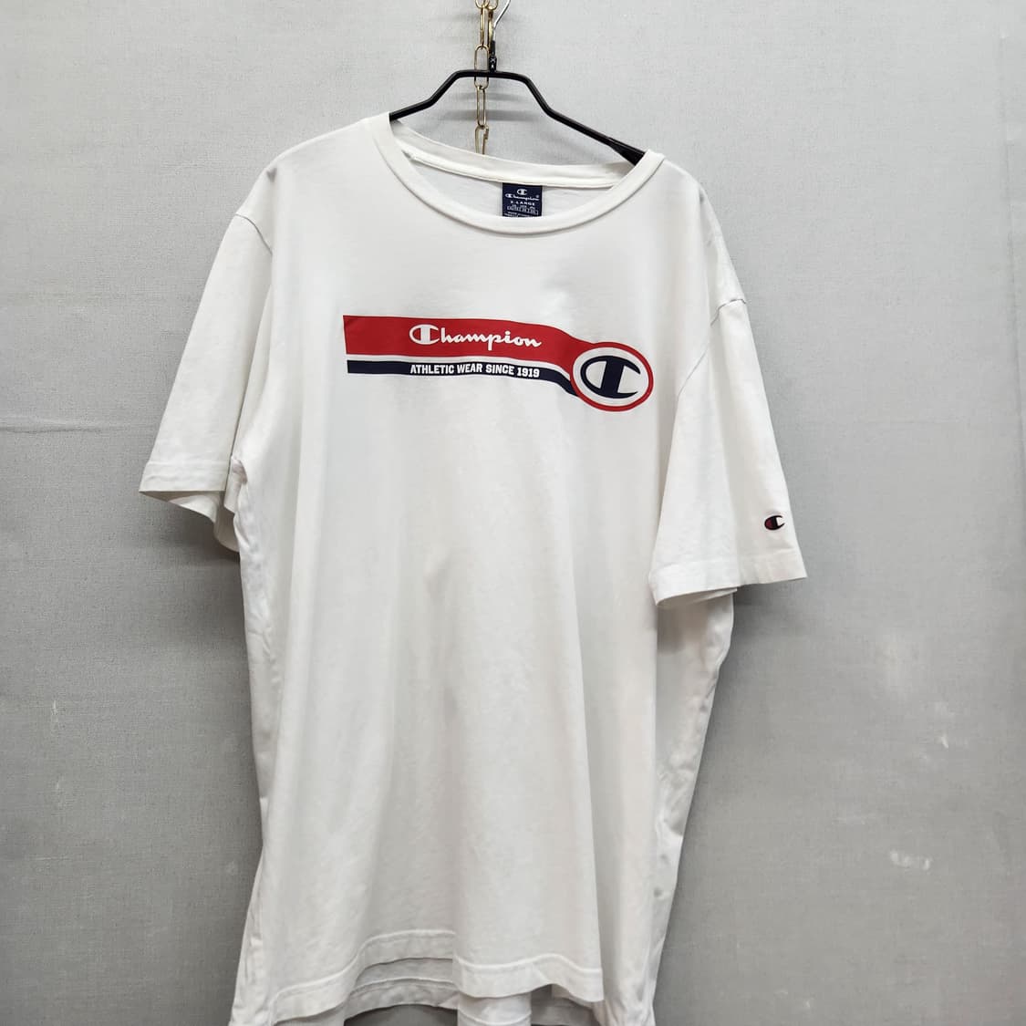 챔피온 빅로고 프린팅 반팔티 XL(XL) 상품이미지1