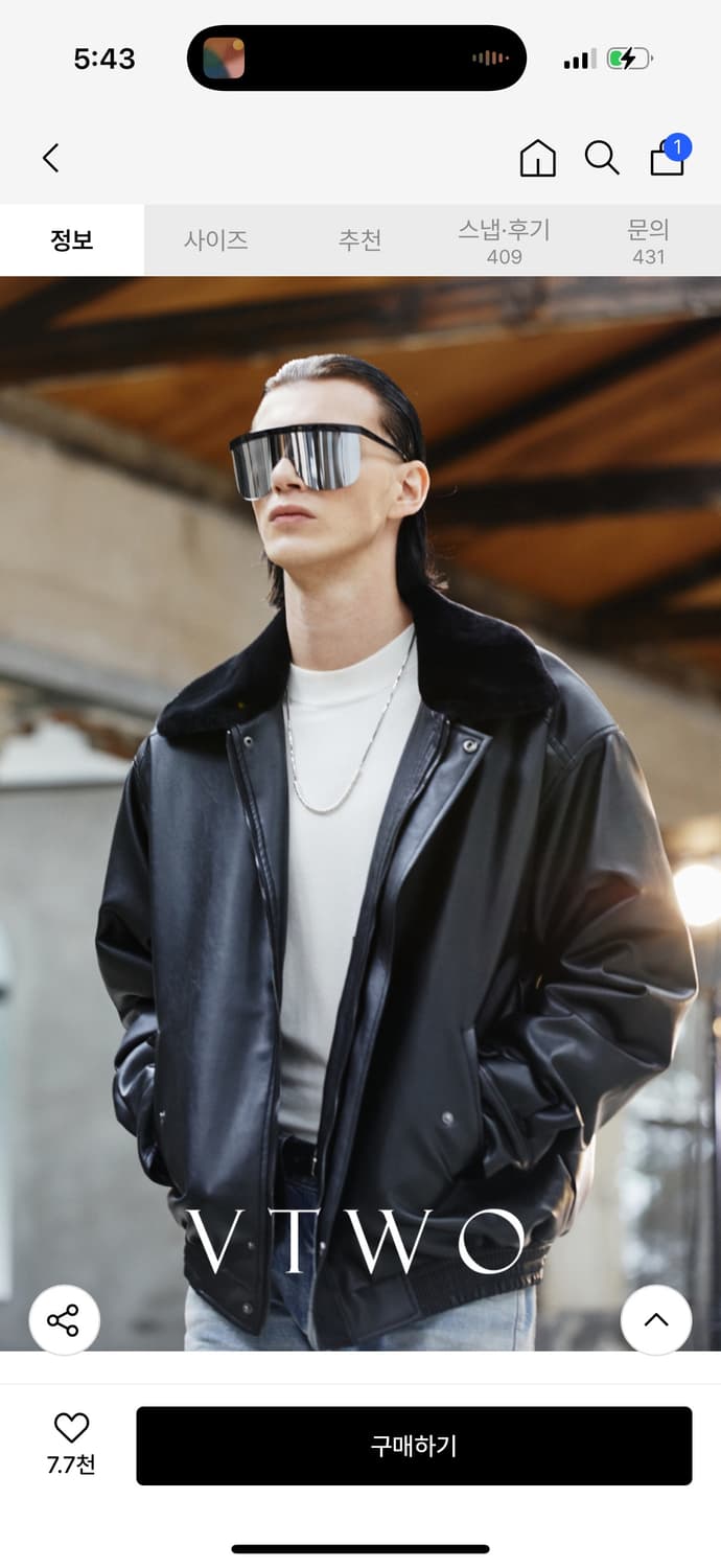 620 VEGAN LEATHER MUSTANG_BLACK 상품이미지5