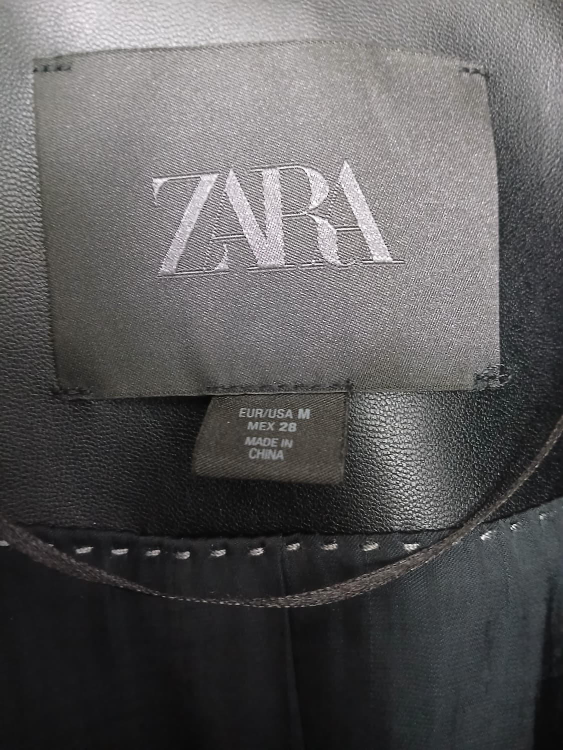 자라 페이크퍼 숏 코트 새상품 상품이미지3