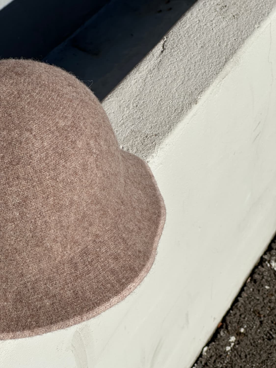 [M-L] 베라왕 오트밀 베이지 울 버킷햇 모자 상품이미지2