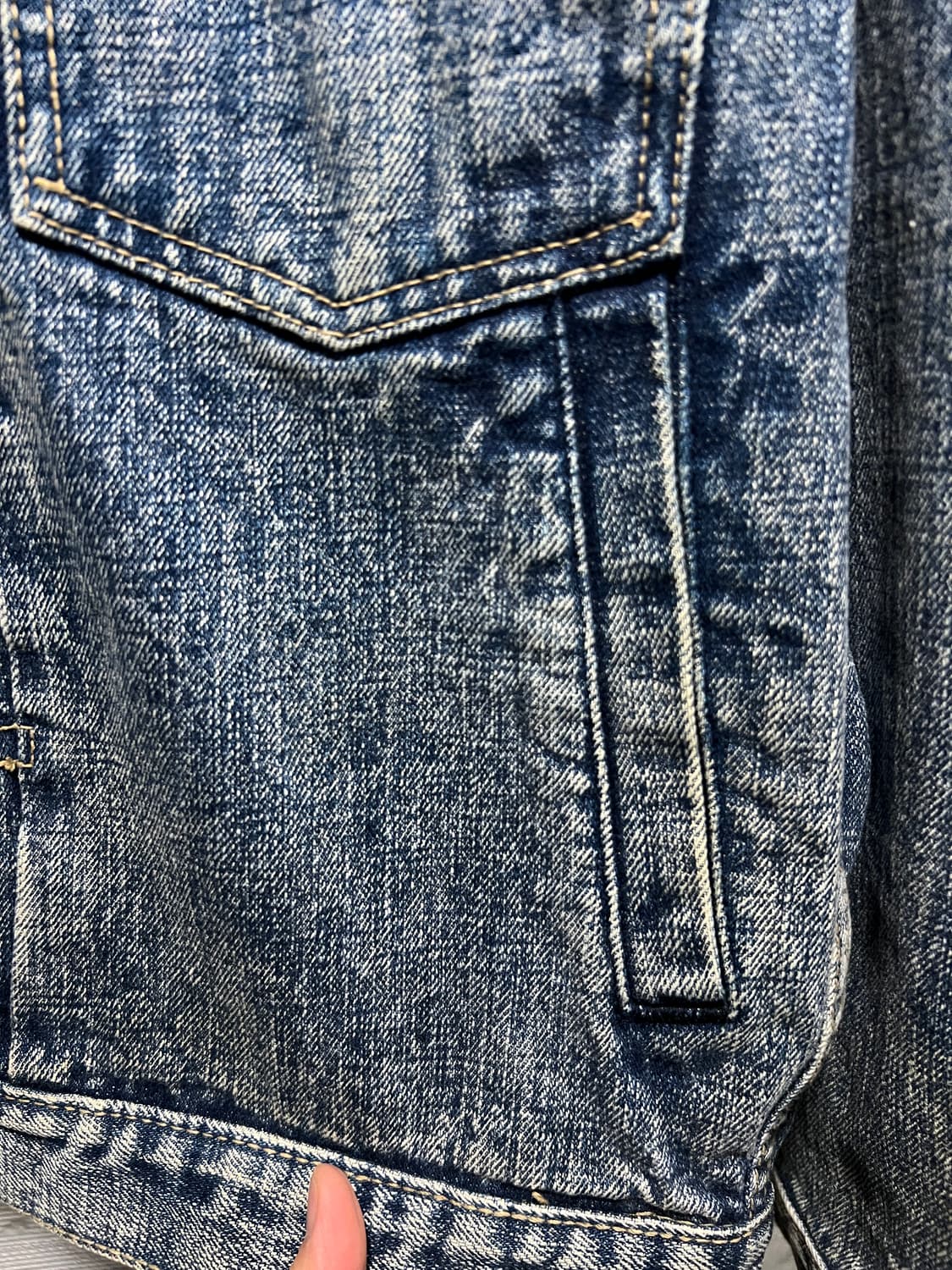 [L]80's 리바이스 70647-XX17 1세대 데님 트러커 자켓 상품이미지4