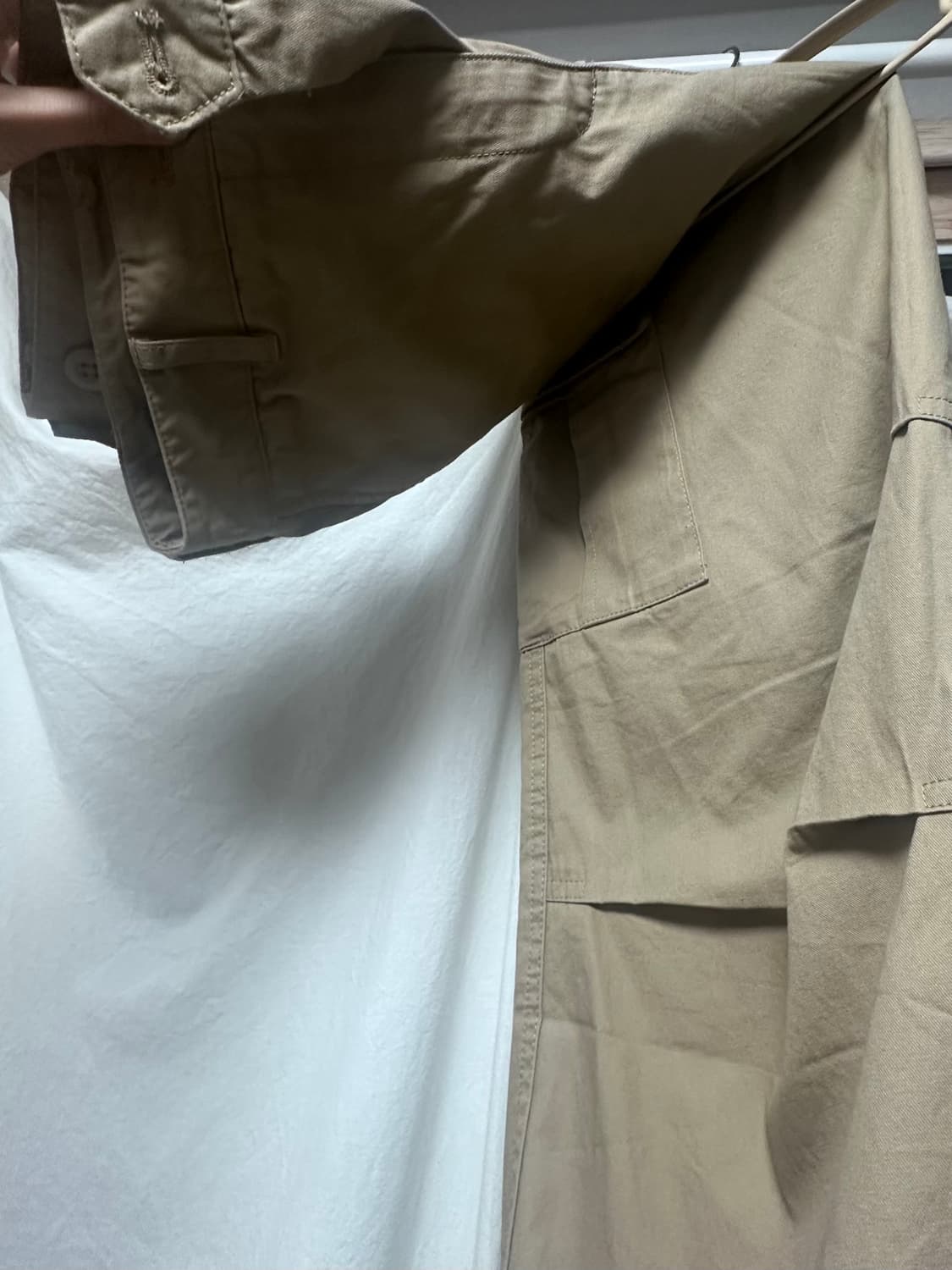 무신사 베이지 카고팬츠 상품이미지3