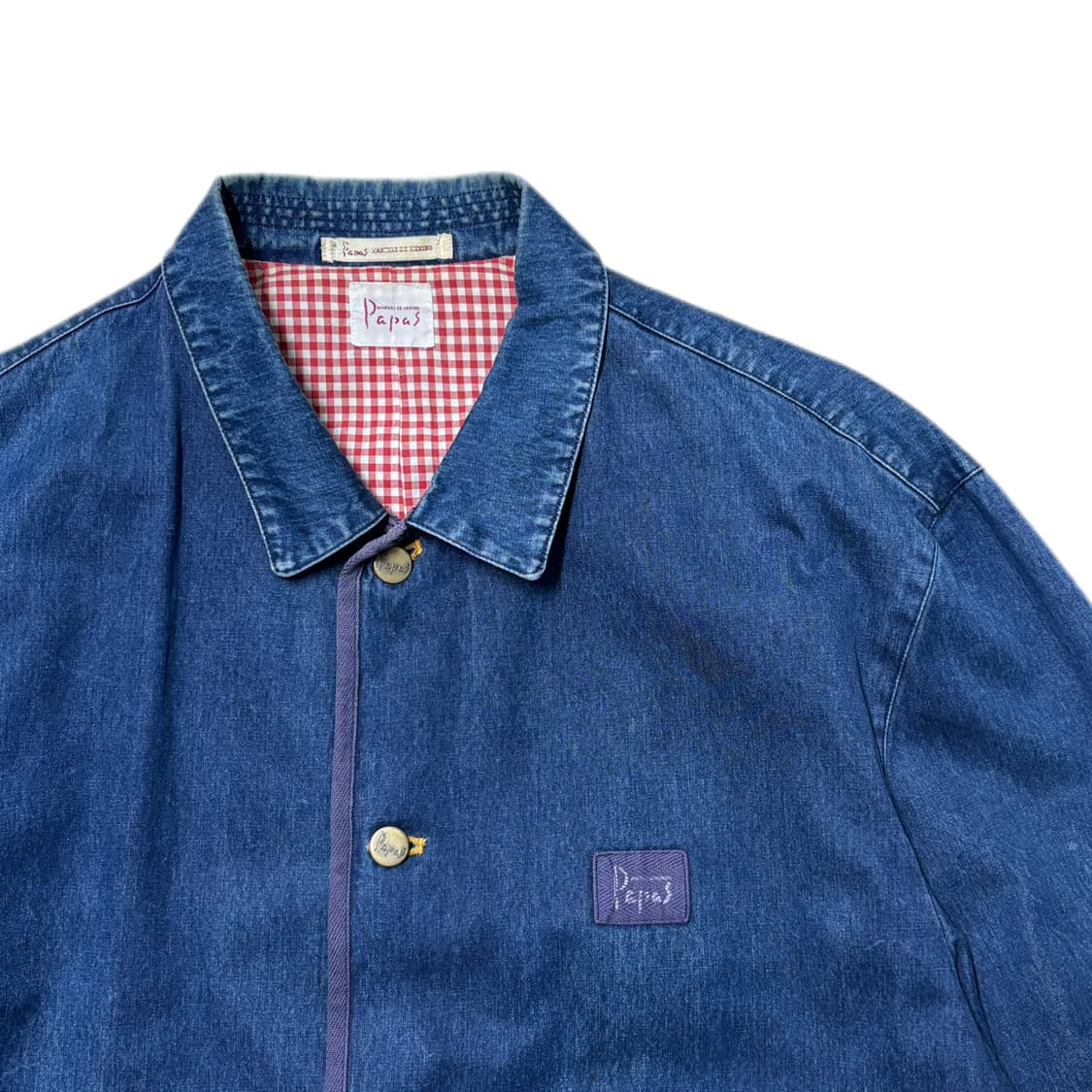 Papas 파파스 데님 커버올 초어자켓  상품이미지2