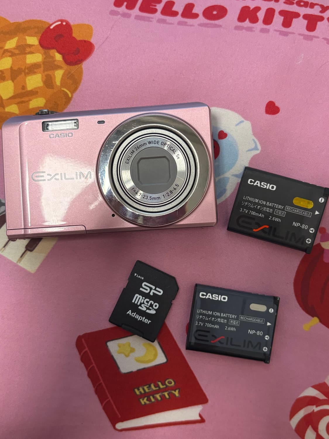 코르티스디카💭카시오 엑슬림 zs5 미품 💕🌷작례O 상품이미지5