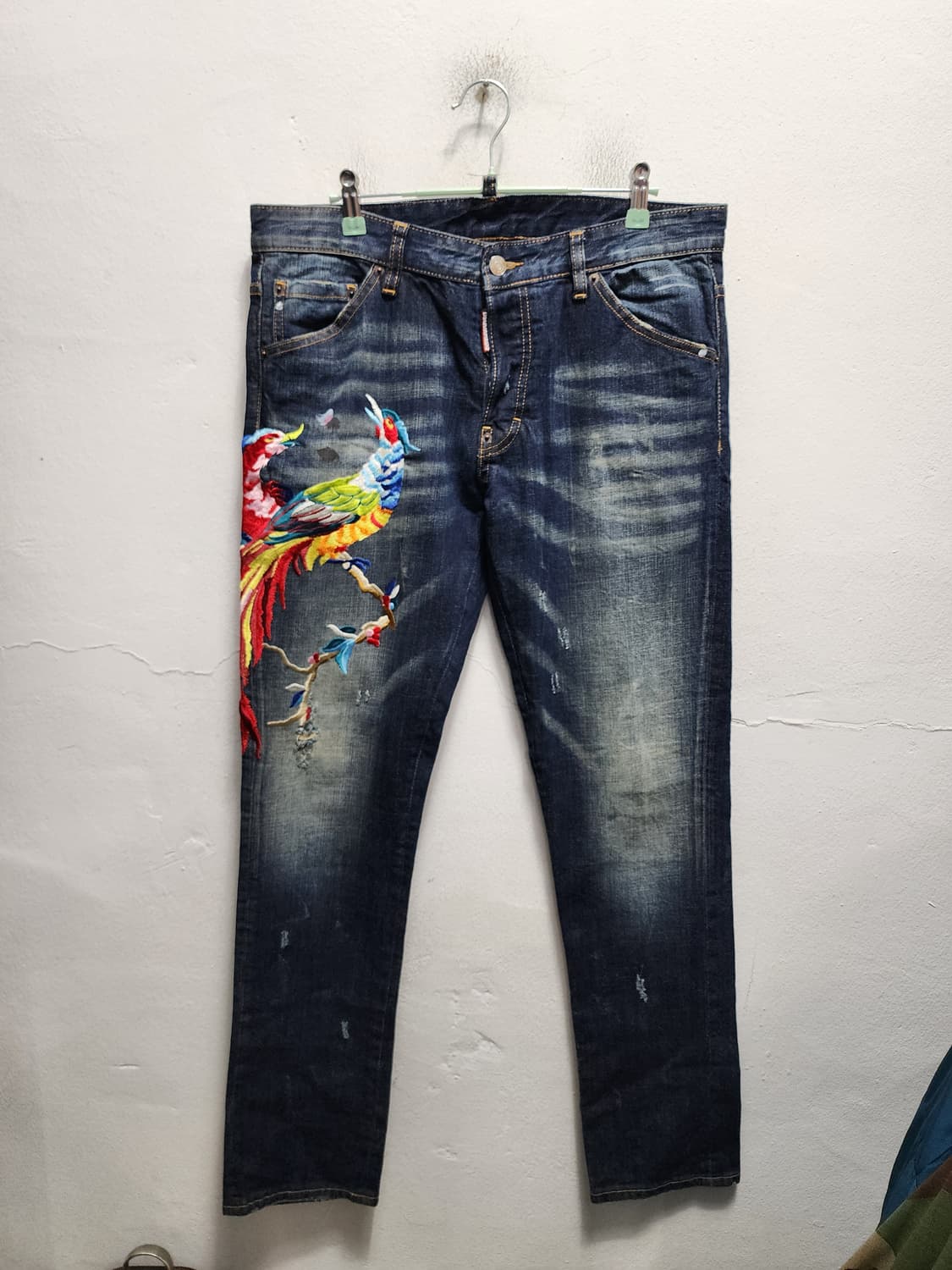 DSQUARED2 디스퀘어드2 불사조 자수 청바지 상품이미지1