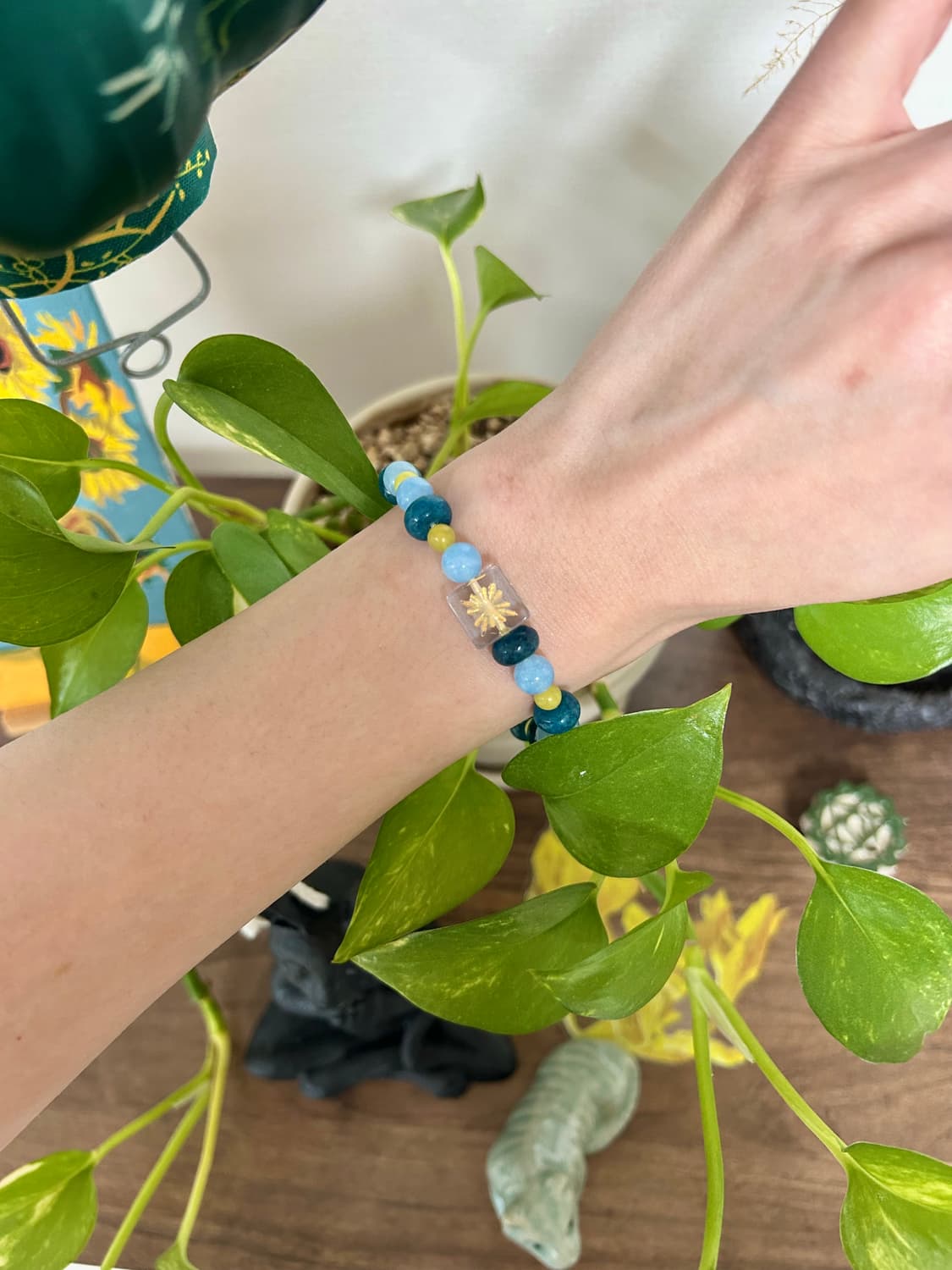 [핸드메이드] • 팔찌 • 파랗던 레몬즙 상품이미지3
