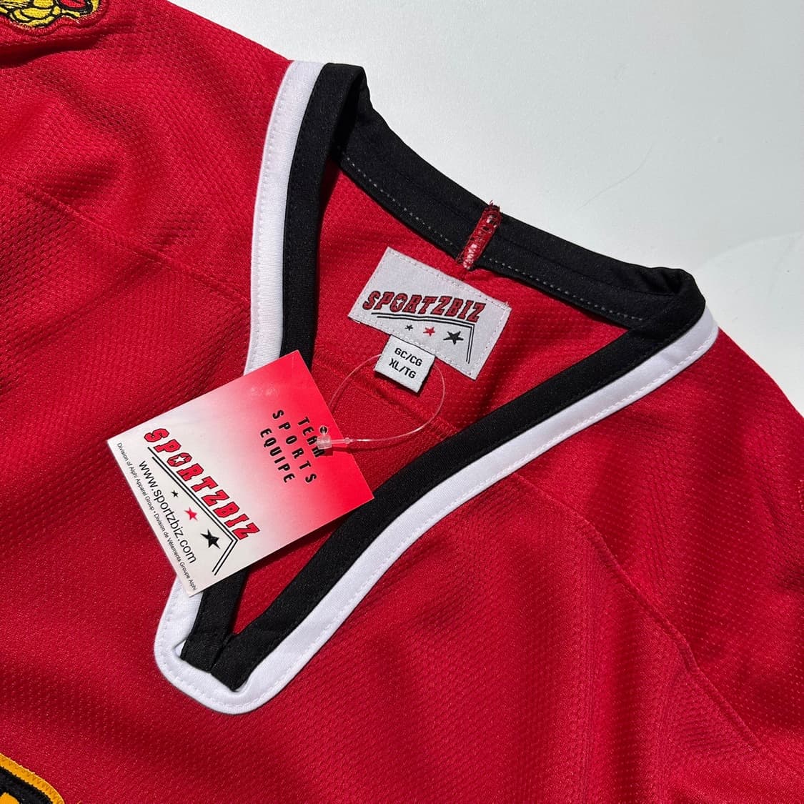 (새상품) Sportzbiz EIHL 뉴캐슬 바이퍼스 하키 져지 상품이미지4