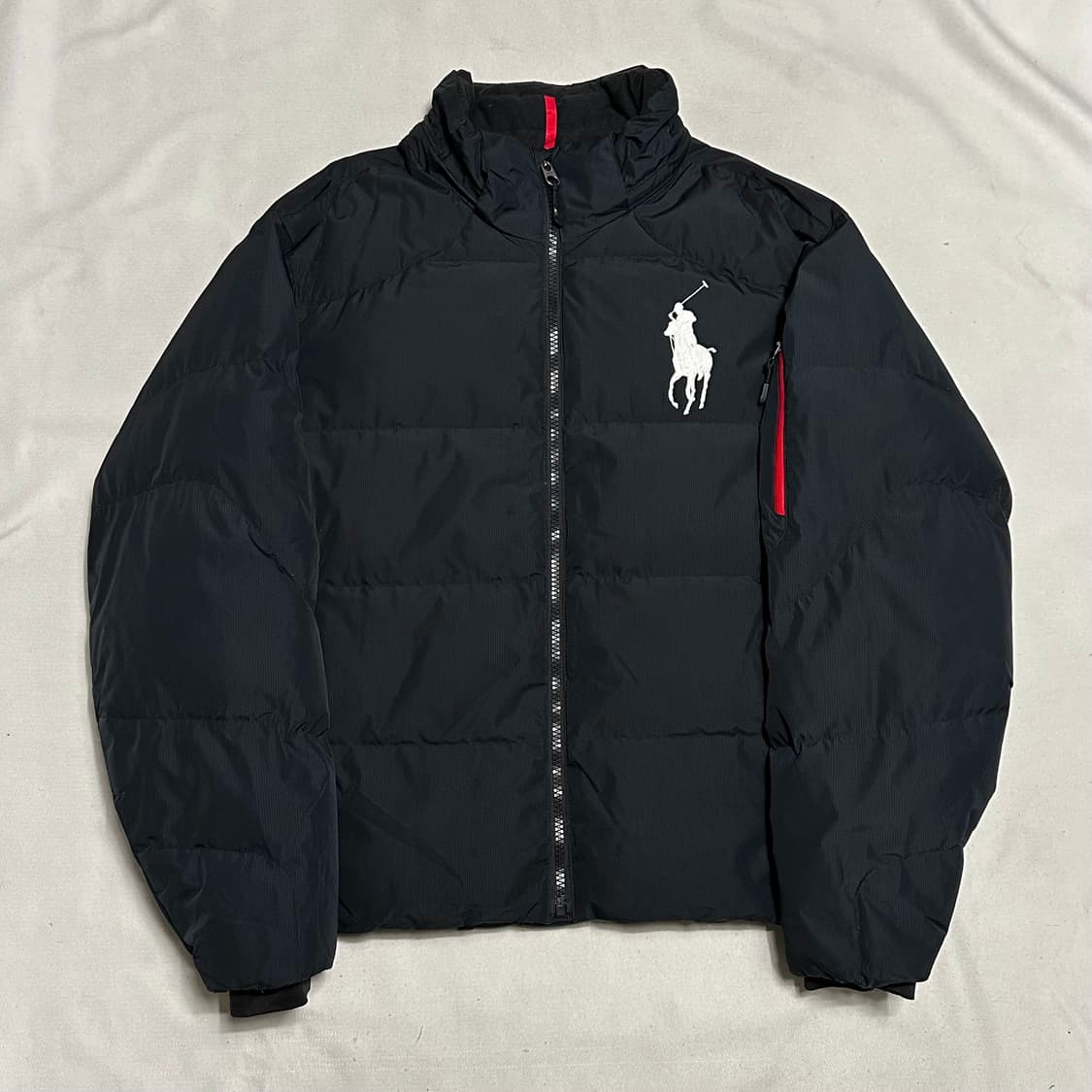 XL 폴로랄프로렌 빅포니 블랙 덕다운 푸퍼 패딩 상품이미지2